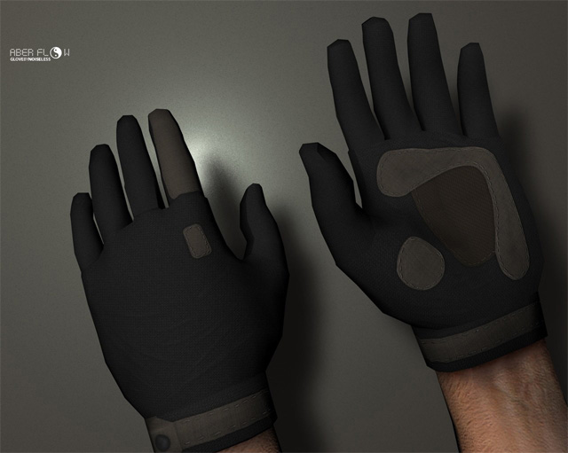 Качественная модель перчаток в спокойных, темных тонах
